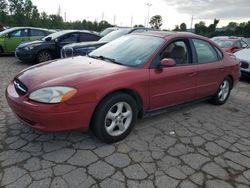 Salvage cars for sale from Copart Bridgeton, MO: 2001 Ford Taurus SES