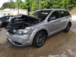 Salvage cars for sale at Hueytown, AL auction: 2017 Dodge Journey SE
