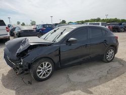 Salvage cars for sale at Indianapolis, IN auction: 2017 Mazda 3 Sport