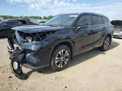 Salvage cars for sale at Kansas City, KS auction: 2024 Toyota Highlander LE