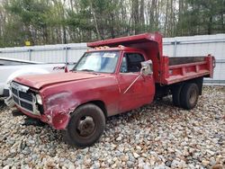 Salvage cars for sale from Copart West Warren, MA: 1992 Dodge D-SERIES D300