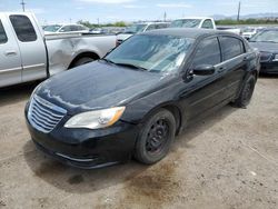 Salvage cars for sale from Copart Tucson, AZ: 2012 Chrysler 200 LX