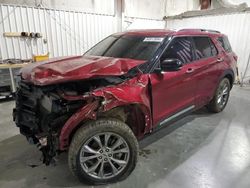 Salvage cars for sale at Tulsa, OK auction: 2021 Ford Explorer Limited