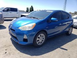 Salvage cars for sale from Copart Hayward, CA: 2012 Toyota Prius C