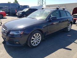 Salvage cars for sale from Copart Hayward, CA: 2012 Audi A4 Premium