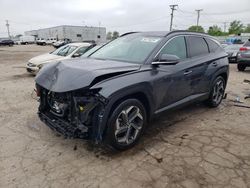 Salvage cars for sale at Chicago Heights, IL auction: 2022 Hyundai Tucson Limited