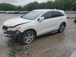 Salvage cars for sale at North Billerica, MA auction: 2015 Acura RDX Technology