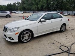 Vehiculos salvage en venta de Copart Ocala, FL: 2011 Mercedes-Benz E 350