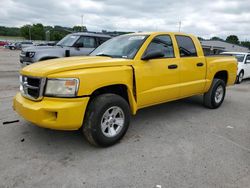 Dodge Dakota Quad slt salvage cars for sale: 2008 Dodge Dakota Quad SLT