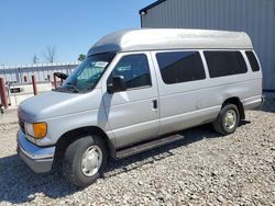 Salvage cars for sale at Appleton, WI auction: 2007 Ford Econoline E350 Super Duty Wagon