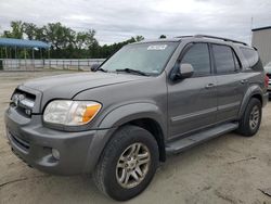Salvage cars for sale at Spartanburg, SC auction: 2005 Toyota Sequoia Limited