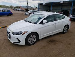 Salvage cars for sale at Colorado Springs, CO auction: 2017 Hyundai Elantra SE