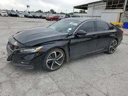 Salvage cars for sale from Copart Corpus Christi, TX: 2020 Honda Accord Sport