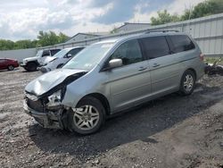 Salvage cars for sale from Copart Albany, NY: 2006 Honda Odyssey EXL