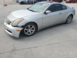 Salvage cars for sale at New Orleans, LA auction: 2004 Infiniti G35