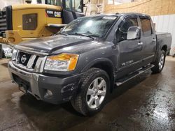 Salvage cars for sale from Copart Anchorage, AK: 2011 Nissan Titan S