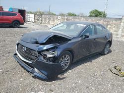 Vehiculos salvage en venta de Copart Homestead, FL: 2021 Mazda 3