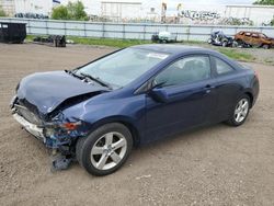 Salvage cars for sale from Copart Columbia Station, OH: 2008 Honda Civic EX