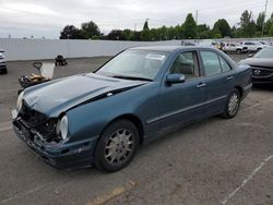 Salvage cars for sale at Portland, OR auction: 2001 Mercedes-Benz E 320