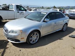 Salvage cars for sale at San Martin, CA auction: 2007 Audi New S4 Quattro