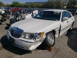Salvage cars for sale at Las Vegas, NV auction: 1999 Lincoln Town Car Executive