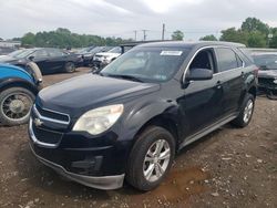 Salvage cars for sale from Copart Hillsborough, NJ: 2011 Chevrolet Equinox LS