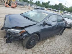 Toyota Corolla l salvage cars for sale: 2019 Toyota Corolla L