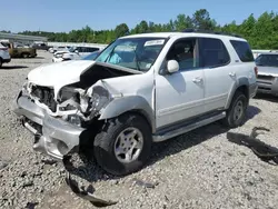 Salvage cars for sale at Memphis, TN auction: 2002 Toyota Sequoia SR5