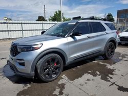 Salvage cars for sale at Littleton, CO auction: 2020 Ford Explorer ST