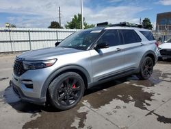 Ford Explorer st salvage cars for sale: 2020 Ford Explorer ST