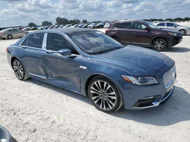 2019 Lincoln Continental Reserve