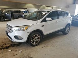 Salvage cars for sale at Sandston, VA auction: 2018 Ford Escape SE