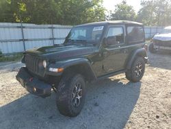 Salvage cars for sale at Hampton, VA auction: 2021 Jeep Wrangler Rubicon