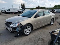 Salvage cars for sale at Miami, FL auction: 2012 Chevrolet Malibu LS