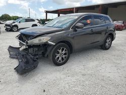 Salvage cars for sale at Homestead, FL auction: 2015 Mazda CX-9 Touring