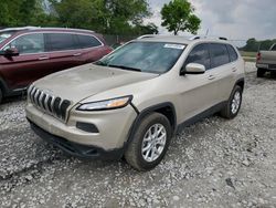 Salvage cars for sale at Cicero, IN auction: 2014 Jeep Cherokee Latitude