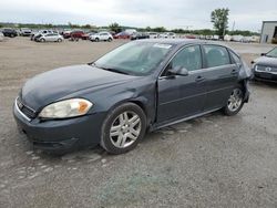 Salvage cars for sale at Kansas City, KS auction: 2011 Chevrolet Impala LT