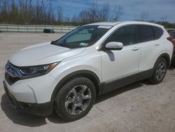 Salvage cars for sale at Leroy, NY auction: 2018 Honda CR-V EXL