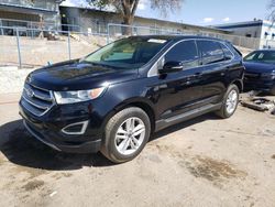 Salvage cars for sale at Albuquerque, NM auction: 2018 Ford Edge SEL
