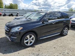 Salvage cars for sale from Copart Arlington, WA: 2017 Mercedes-Benz GLE 350 4matic