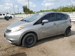 Salvage cars for sale at Miami, FL auction: 2015 Nissan Versa Note S