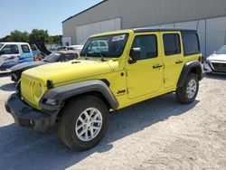 Salvage cars for sale at Apopka, FL auction: 2023 Jeep Wrangler Sport