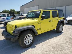 Jeep Wrangler Sport salvage cars for sale: 2023 Jeep Wrangler Sport