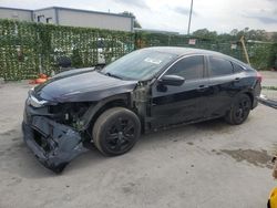 Salvage cars for sale at Orlando, FL auction: 2018 Honda Civic LX