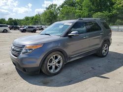 Salvage SUVs for sale at auction: 2013 Ford Explorer Limited