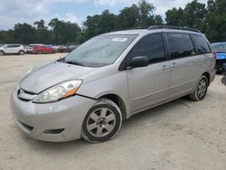 Salvage cars for sale at Ocala, FL auction: 2008 Toyota Sienna CE