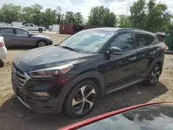 Buy Salvage Cars For Sale now at auction: 2017 Hyundai Tucson Limited
