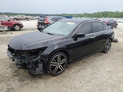 Salvage cars for sale at Spartanburg, SC auction: 2016 Honda Accord Sport