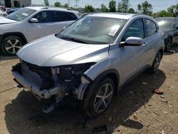 Salvage cars for sale from Copart Elgin, IL: 2022 Honda HR-V EX