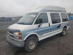 Salvage trucks for sale at Brookhaven, NY auction: 2001 Chevrolet Express G2500